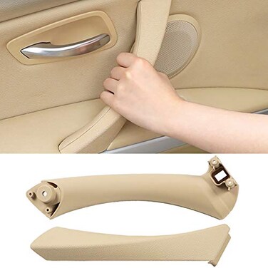 Jaronx for BMW 3 Series E90E91 Door Handle Replacement Kit Passenger Side Outer CoverDoor Pull for BMW 316 318 320 323 325 328 330 33520042011 Left SidePull HandleOuter Cover