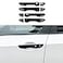 AOKIO Exterior Door Handle Cover Trim for Honda Civic 10th Gen Accessories 2016 2017 2018 2019 2020 2021 with Smart Keyhole Glossy Black