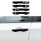AOKIO Exterior Door Handle Cover Trim for Honda Civic 10th Gen Accessories 2016 2017 2018 2019 2020 2021 with Smart Keyhole Glossy Black
