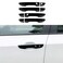 AOKIO Exterior Door Handle Cover Trim for Honda Civic 10th Gen Accessories 2016 2017 2018 2019 2020 2021 with Smart Keyhole Glossy Black