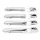 Dreamseek 8Pcs 4 Door Handle Cover Compatible with Hyundai Accent 2006 2007 2008 2009 2010 Exterior ABS Molding Protector Trim Chrome Plated