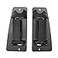Gledewen Metal Exterior Door Handles Compatible with 19992007 Chevy Silverado GMC Sierra 1500 2500 3500 Extended Cab Rear Outside Left Driver Right Passgenger Side Replace 15758171 15758172