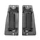 Gledewen Metal Exterior Door Handles Compatible with 19992007 Chevy Silverado GMC Sierra 1500 2500 3500 Extended Cab Rear Outside Left Driver Right Passgenger Side Replace 15758171 15758172