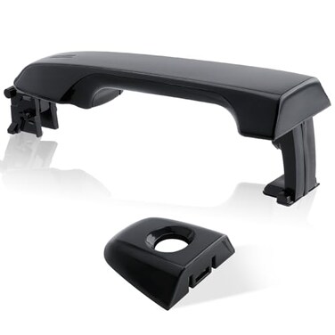 MOTOALL Front Driver Passenger Side Exterior Door Handle Black Without Keyless Entry for Toyota Camry 20122017