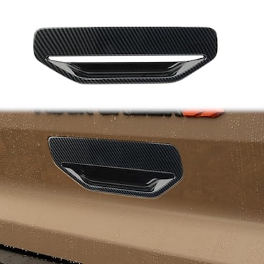 Fewshaw Carbon Fiber Trunk Rear Door Handle Trim Cover for 20222026 Nissan Pathfinder