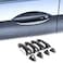 HIRUFAIT Exterior Door Handle Cover Trim for Honda Pilot 20162022 Honda Ridgeline 20172024 4PCS Car Outside Door Handle Protector Accessories ABS Material Matt Black