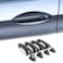 HIRUFAIT Exterior Door Handle Cover Trim for Honda Pilot 20162022 Honda Ridgeline 20172024 4PCS Car Outside Door Handle Protector Accessories ABS Material Matt Black