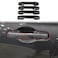 crosselec Carbon Fiber Door Handles Trim Cover Accessories for 20232026 Honda Pilot