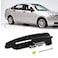 Moonlinks Compatible with Ford Focus 2008 2009 2010 2011 Exterior Door Handle Front Right Passenger Side Replaces 8S4Z5422404AA Cap wo Keyhole 8S4Z5422088AA Bracket 8S4Z5426684B Matte Black