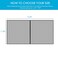AURELIO TECH Magnetic Garage Door Screen for 2 Car 16x7 ft Double Garage Door Mesh Screen Curtain Cover Kit with Hook and Loop