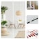 CHIYUNS White Screen Door Mesh Magnetic Closure Heavy Duty 36 x 80 inch Self Closing Fiberglass Mosquito Net with Magnet for Doors Bug Fly Screens Curtain for Doorway Keep Bugs Out Pet Friendly