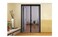 Dependable Industries Magnetic Mesh Screen Door Curtain Keeps Bugs Out Let Cool Breeze in Front Back Side and Sliding Doors