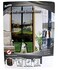 Dependable Industries Magnetic Mesh Screen Door Curtain Keeps Bugs Out Let Cool Breeze in Front Back Side and Sliding Doors