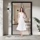 PIGETALE Magnetic Screen Door Fits Doors up to 36 x 82 Inches Max Screen Size 38 x 84 Heavy Duty Screen Mesh Net Keeps Bugs Out Self Sealing Hands Free Mesh Partition Pet and Kid Friendly