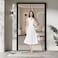 PIGETALE Magnetic Screen Door Magnetic Closure Fits 38x82 Doors Reinforced Hands Free Mesh Partition Net Self Sealing Heavy Duty Curtain Keeps Bugs Out Frame Hook Loop Pet and Kid Friendly