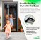 iGotTech UnBugs Magnetic Screen Door Fits Doors up to 36 x 82 Inches MAX Pet Kid Friendly SelfClosing Hands Free Magnet Closure Keeps Bugs Out Breeze in