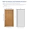 WochiTV Reversible Screen Door Mesh Fits Door Size 38 x 80 Left Right Side Opening Magntic Screen Door Screen Size 40 x 82 Top AntiTearing Mesh Net Curtain with Magnet