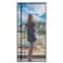 WochiTV Reversible Screen Door Mesh Fits Door Size 38 x 80 Left Right Side Opening Magntic Screen Door Screen Size 40 x 82 Top AntiTearing Mesh Net Curtain with Magnet