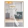 yotache Yotache Door Net Screen with Magnet Fit Doors 48x82 to 48x83 Screen Size 50x84 Patio French Doors Net Heavy Duty Mesh Pets and Kids Friendly White