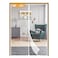 yotache Yotache Door Net Screen with Magnet Fit Doors 48x82 to 48x83 Screen Size 50x84 Patio French Doors Net Heavy Duty Mesh Pets and Kids Friendly White