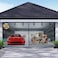 Iduontis Garage Door Screen for 2 Car Garage 16x7FT Magnetic Screen Garage with Retractable Fiberglass Mesh and Heavy Duty Weighted Bottom Easy Assembly Pass Hands Free Door Screen Kit