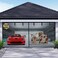 Iduontis Garage Door Screen for 2 Car Garage 18x7FT Magnetic Screen Garage with Retractable Fiberglass Mesh and Heavy Duty Weighted Bottom Easy Assembly Pass Hands Free Screen Door Kit