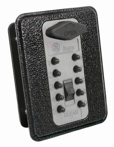 Kidde AccessPoint 001827 Supra TouchPoint Lock with Faceplate Titanium Gray