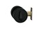 Berlin Modisch Zero Gravity Urban Series Single Cylinder Deadbolt Lock for Front Door Entrance Modern High Security Heavy Duty Iron Black Finish