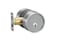 Berlin Modisch Zero Gravity Urban Series Single Cylinder Deadbolt Lock for Front Door Entrance Modern High Security Heavy Duty Satin Nickel Finish