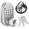 Bravex Keyless Entry Door Lock Deadbolt Keypad Sabbath Lock Stainless Steel 100 Mechanical Pass CodeKey No Risk of Low Power
