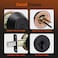 Gaurqiah Keyed Single Cylinder Deadbolt Lock for Exterior Round Design Dead Bolt for Front Door and Entrance Door Matte Black
