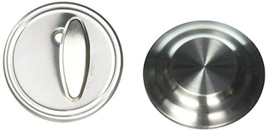 SCHLAGE JSeries by Schlage Thumbturn with Standard Trim NonKeyed One Sided Deadbolt Highest Residential Security Satin Stainless Steel JD81 630