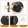 Probrico Keyed Alike Single Cylinder Deadbolts Oil Rubbed BronzeCombo Packs One Side Keyed Deadbolts 3 Keys Interior Exterior Door Lock for Entrance Lock and Front Gate 3 Pack