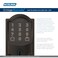 SCHLAGE BE375 CAM 716 Camelot Touch Deadbolt Aged Bronze