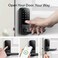 ULTRALOQ Latch 5 Smart Lock Worlds First WiFi Smart Lever Lock AutoLock Touchscreen Digital Keypad Fingerprint Door Handle for Home Front Door Rental Office App Remote Control Black