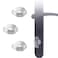 UtySty 3 Pack Keyed Entry Door Knob Deadbolt Secure Cover Baby Proofing Adhesive Deadbolt Lock Child Safety Protector for Ball Door Knobs with Lock and Key Interior Exterior Front Entrance Locks 11