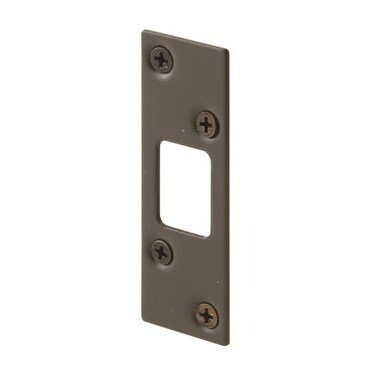 PRIME-LINE PrimeLine E 2462 Classic Bronze High Security Deadbolt Strike Single Pack