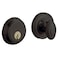 Baldwin Estate 8031102 Low Profile Traditional Single Cylinder Deadbolt in Oil Rubbed Bronzr OilRubbed Bronze