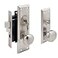 Segal SE 27600 Entry Door Mortise Lockset 212 In Backset Single Cylinder Satin Finish Single Pack