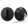 Probrico Single Cylinder Deadbolts Flat Black Keyway Keys Handleset 3 Keys Interior Exterior Door Hardware for Entrance Lock and Front Gate 1 Pack