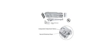 CRL Medium Duty 90 HoldOpen Overhead Concealed Door Closer With S SideLoad Hardware Package