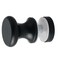 Alise Shower Glass Door HandleSliding Shower Doors KnobSingle Side Pull Hardware Replacement Parts for Bathroom Glass DoorsSolid SUS304 Stainless Steel KnobsBlack XLS200DBB