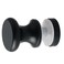 Alise Shower Glass Door HandleSliding Shower Doors KnobSingle Side Pull Hardware Replacement Parts for Bathroom Glass DoorsSolid SUS304 Stainless Steel KnobsBlack XLS200DBB