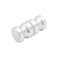 bociloy BacktoBack Shower Glass Door Knob Stainless Steel DoubleSided Bathroom Door Knob Round Sliding Shower Doors Pulls Handle for Bathroom Glass Doors Brushed Chrome