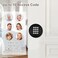 Buoan Door Knob with Keypad Keyless Entry Door Lock Black Electronic Code Locks Door Knob Passage Mode Easy to Install for HomeOfficeHotelBedroom
