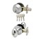 Copper Creek EKDB141PS Egg Door Knob Keyed Alike with Deadbolt Combination Polished Stainless