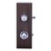 Copper Creek EKDB141PS Egg Door Knob Keyed Alike with Deadbolt Combination Polished Stainless