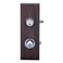 Copper Creek EKDB141PS Egg Door Knob Keyed Alike with Deadbolt Combination Polished Stainless