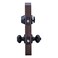 Copper Creek EKDB141TB Egg Door Knob Keyed Alike with Deadbolt Combination Tuscan Bronze