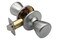 Design House 787333 Tulip Passage Knob for Halls and Closet Doors 625 L x 325 W Satin Chrome 1Pack